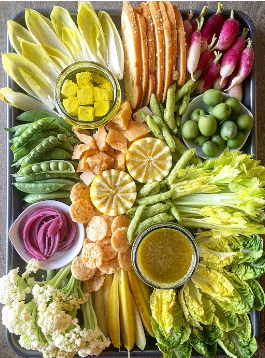 Cheese and Veggie Platter