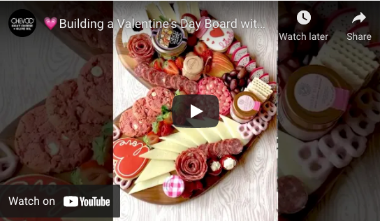 Create Valentine's Day Cheese Board with @petalandplatter