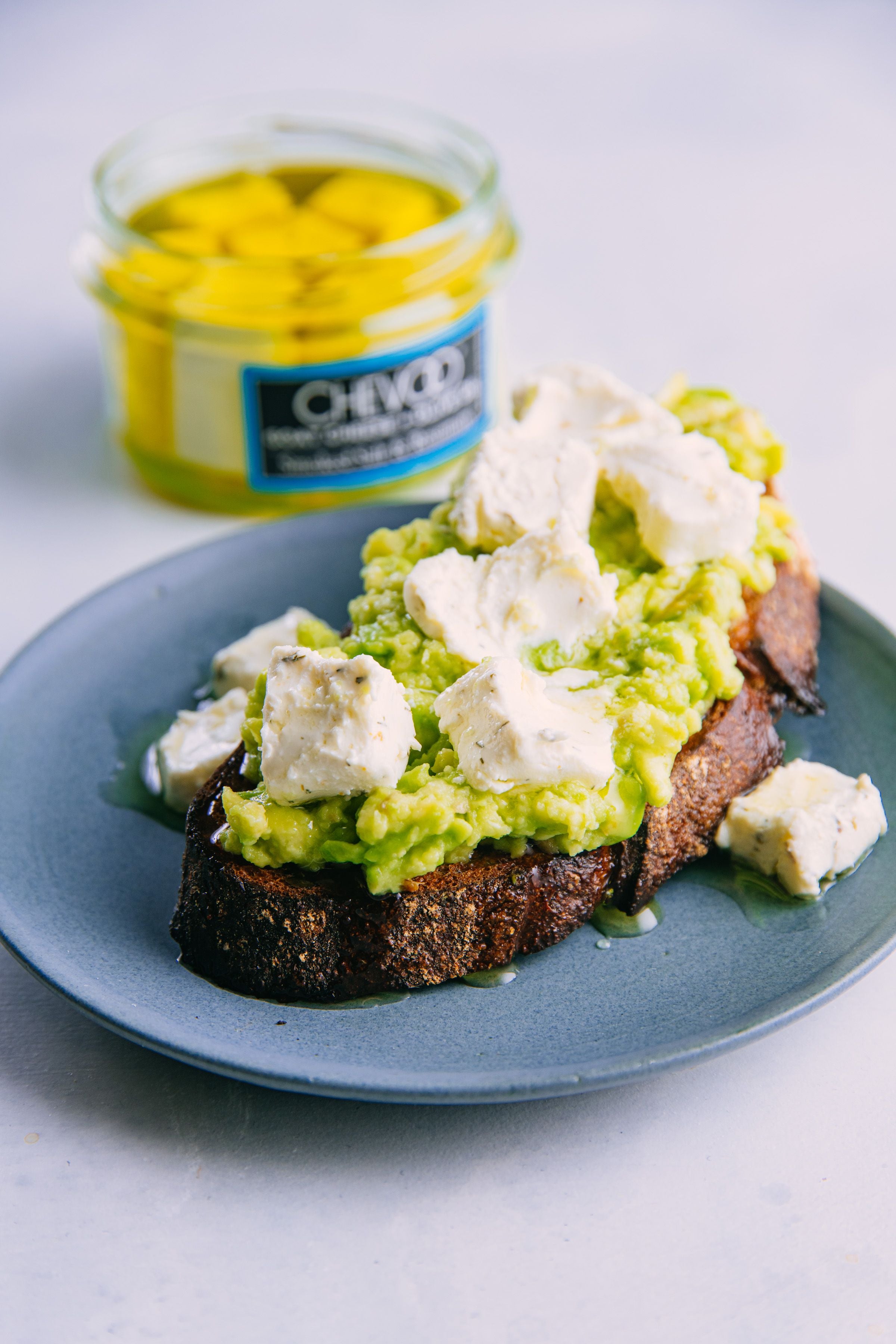 Goat Cheese Avocado Toast Recipe