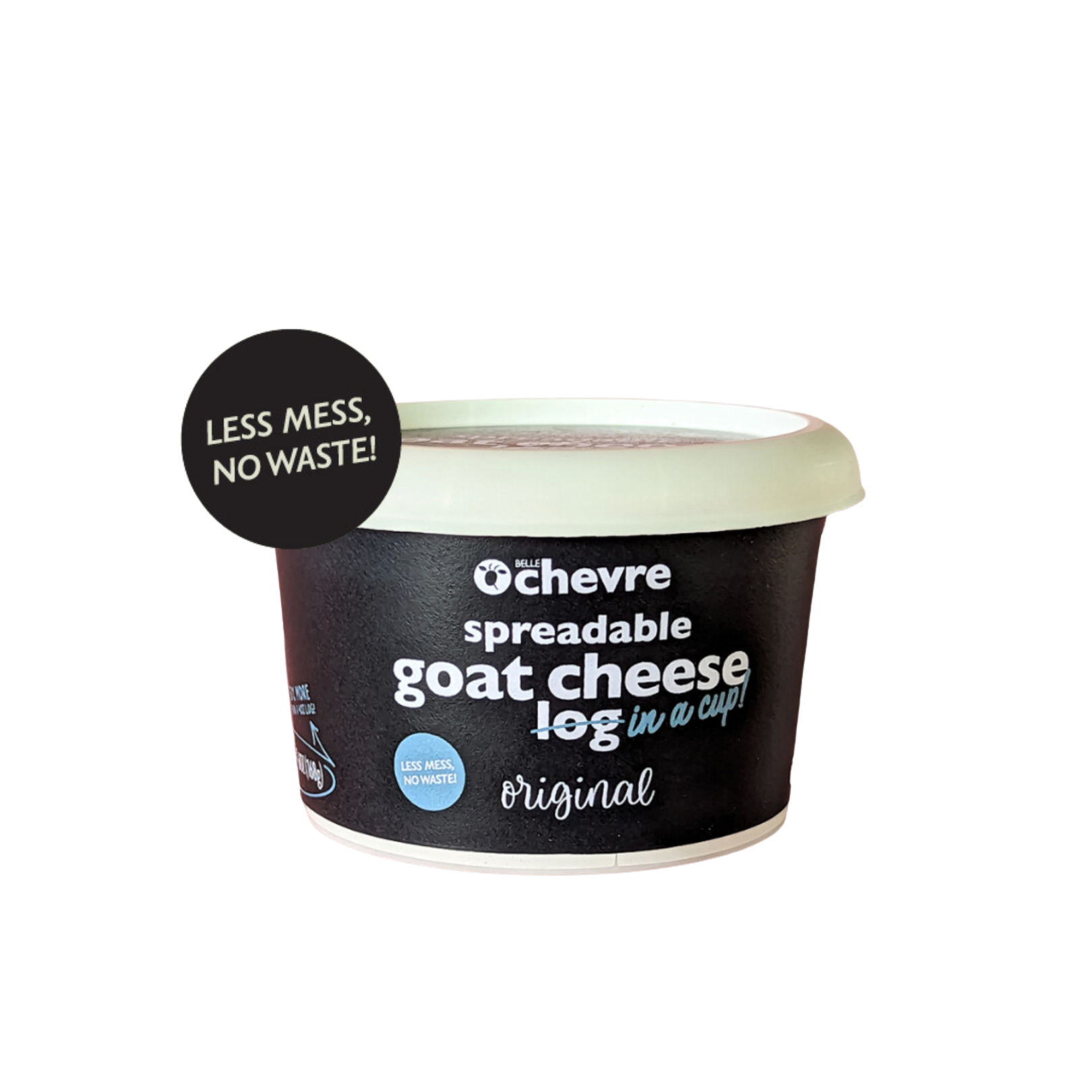 Belle Chevre Spreadable Goat Cheese Log in a Cup - Original