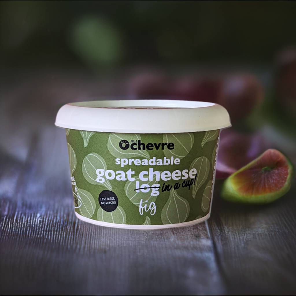 Belle Chevre Spreadable - Fig (CASE OF 6)