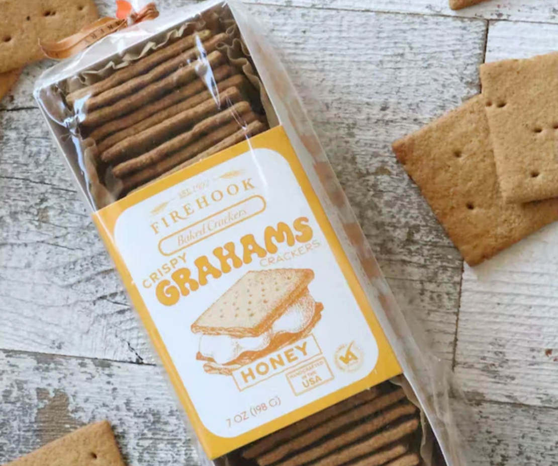 Firehook Crispy Graham Crackers - Honey